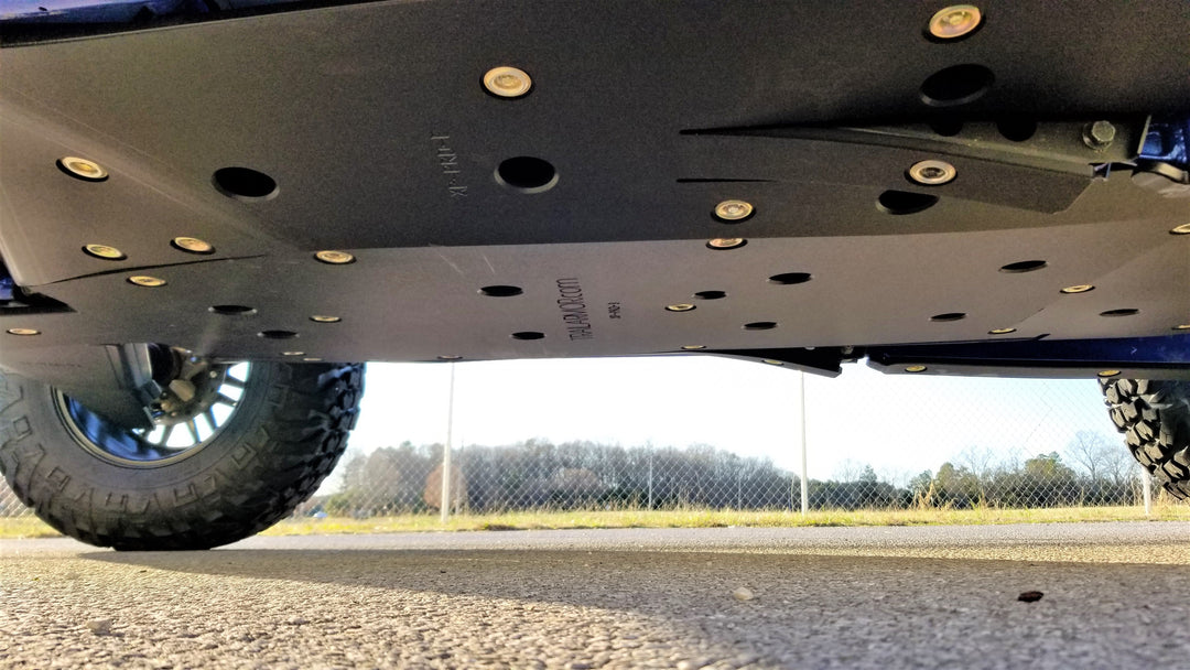 Trail Armor Polaris RZR XP PRO Full Skids with Integrated Sliders or Trimmed for Extreme Kick Out Nerf Sliders 2020 - 2025