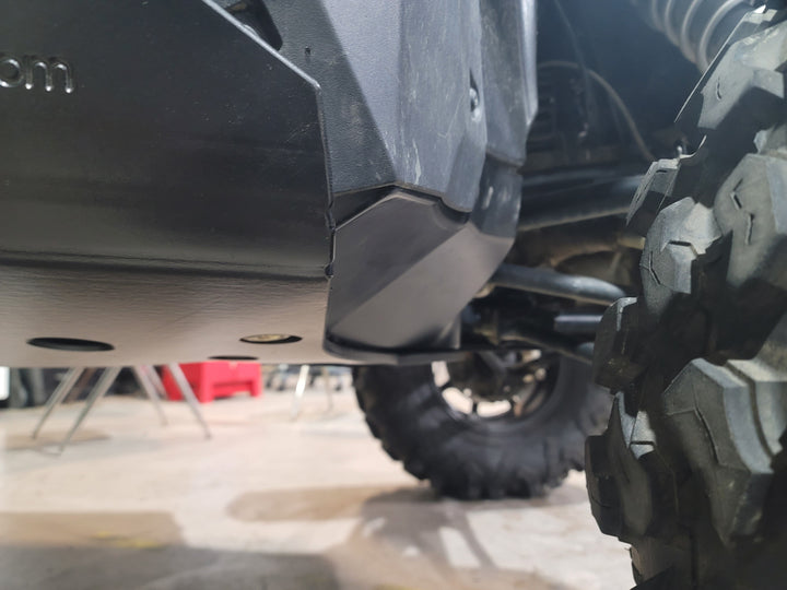 Trail Armor Polaris RZR XP PRO Full Skids with Integrated Sliders or Trimmed for Extreme Kick Out Nerf Sliders 2020 - 2025