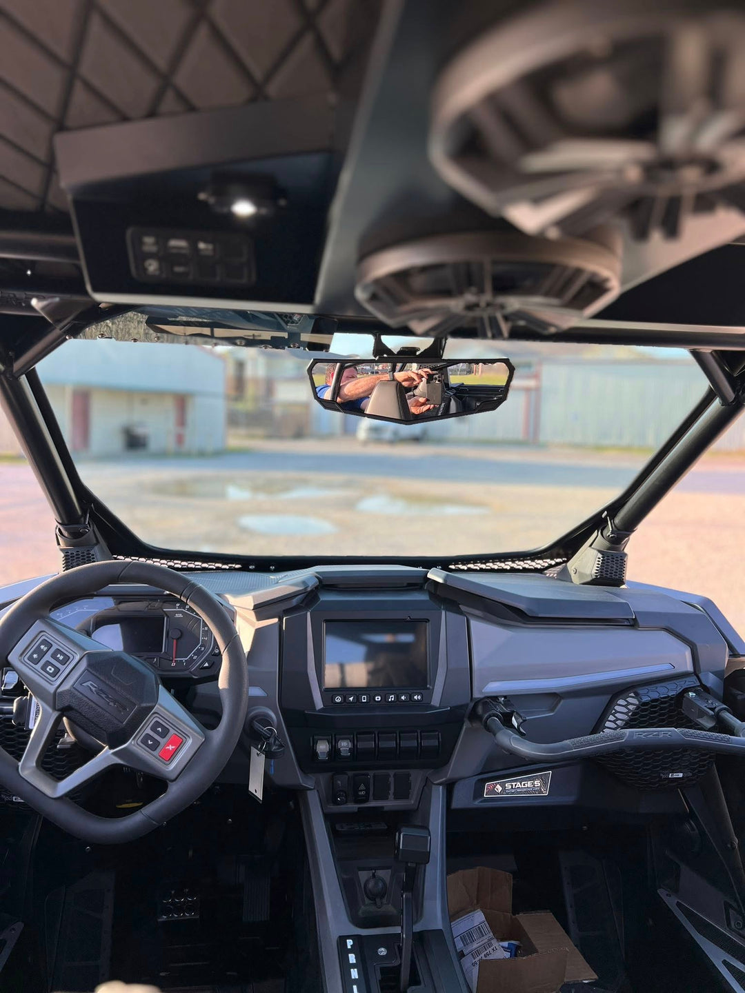 Moto Armor ABF Fabrication 2025+ Pro Series Full Glass Windshield
