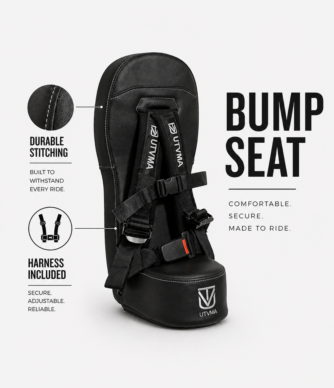 Maverick X3 Bump Seat (2017+)