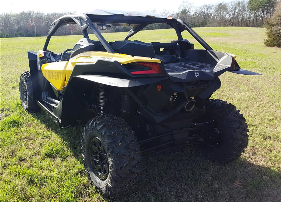 Trail Armor Can Am Maverick X3 Turbo, X3 X DS Turbo R, X3 X RS Turbo R, X3 X MR Turbo, X3 X RC Turbo, X3 X DS Turbo RR, X3 X MR Turbo RR, X3 X RS Turbo RR, X3 X RC Turbo RR, X3 DS Turbo, X3 X DS Turbo RR Smart Shox Full Skids with Integrated Slider Nerfs