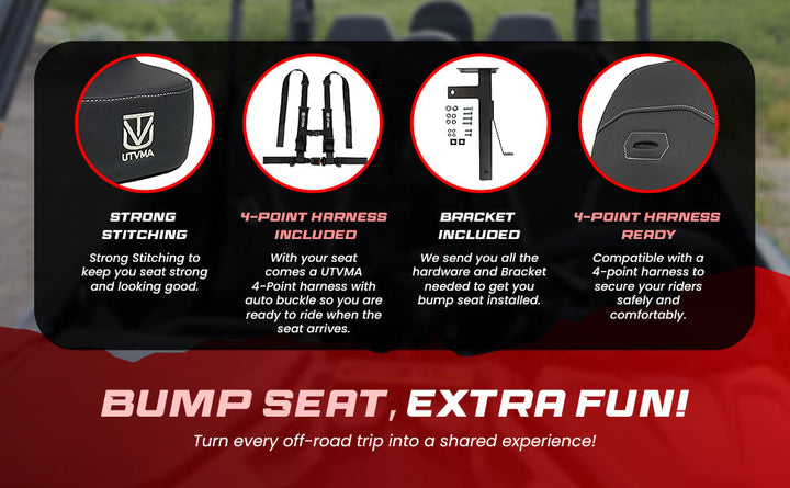 Maverick Trail Bump Seat (2018+)