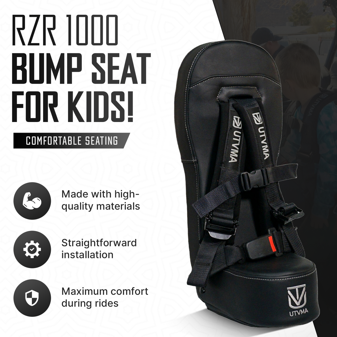 RZR 1000/900 Bump Seat (XP, Turbo, Turbo S, Dynamix, Trail, High Lifter)  2014-2023