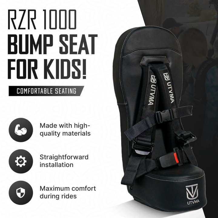 RZR 1000/900 Bump Seat (XP, Turbo, Turbo S, Dynamix, Trail, High Lifter)  2014-2023