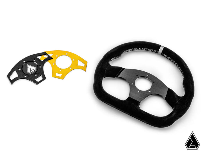Suede Ballistic D UTV Steering Wheel