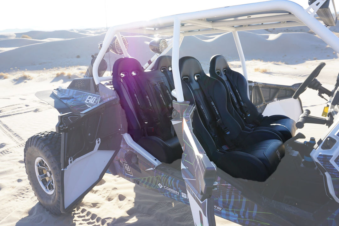 RZR 900 Rear Bench Seat & Pair of Front Bucket Seats Set (2015-2024)