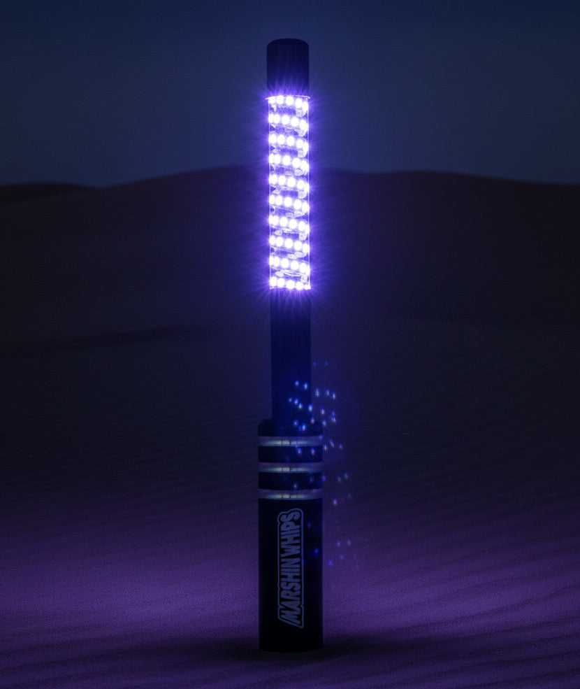 Game Changer LED Whip - Vibrant Blue Single