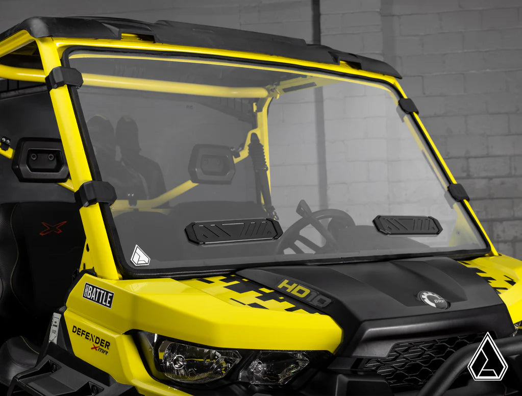Assault Industries Vented Full Windshield (Fits: Can-Am Defender)