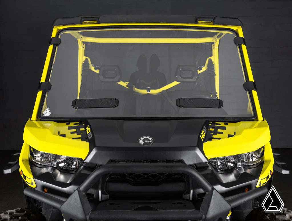 Assault Industries Vented Full Windshield (Fits: Can-Am Defender)