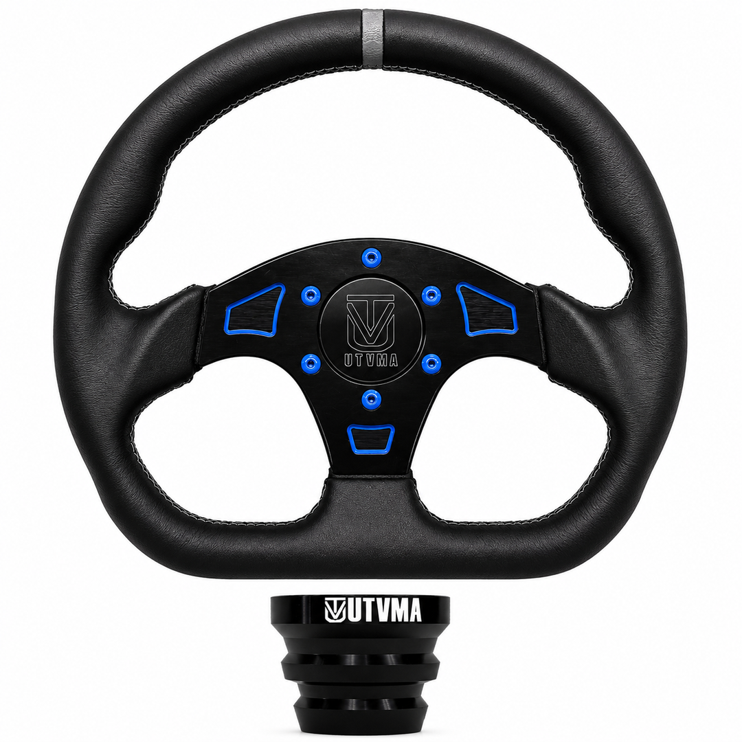 UTVMA DriftX Leather Steering Wheel With Hub