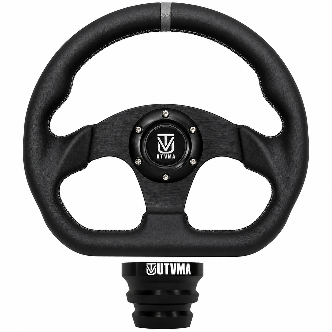 UTVMA DriftX Leather Steering Wheel With Hub