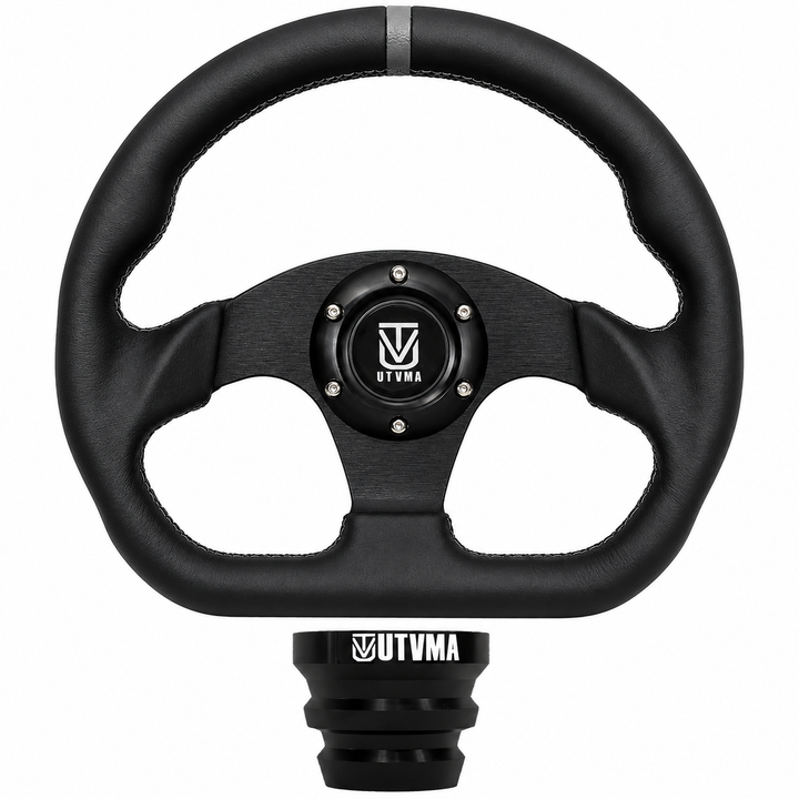 UTVMA DriftX Leather Steering Wheel With Hub