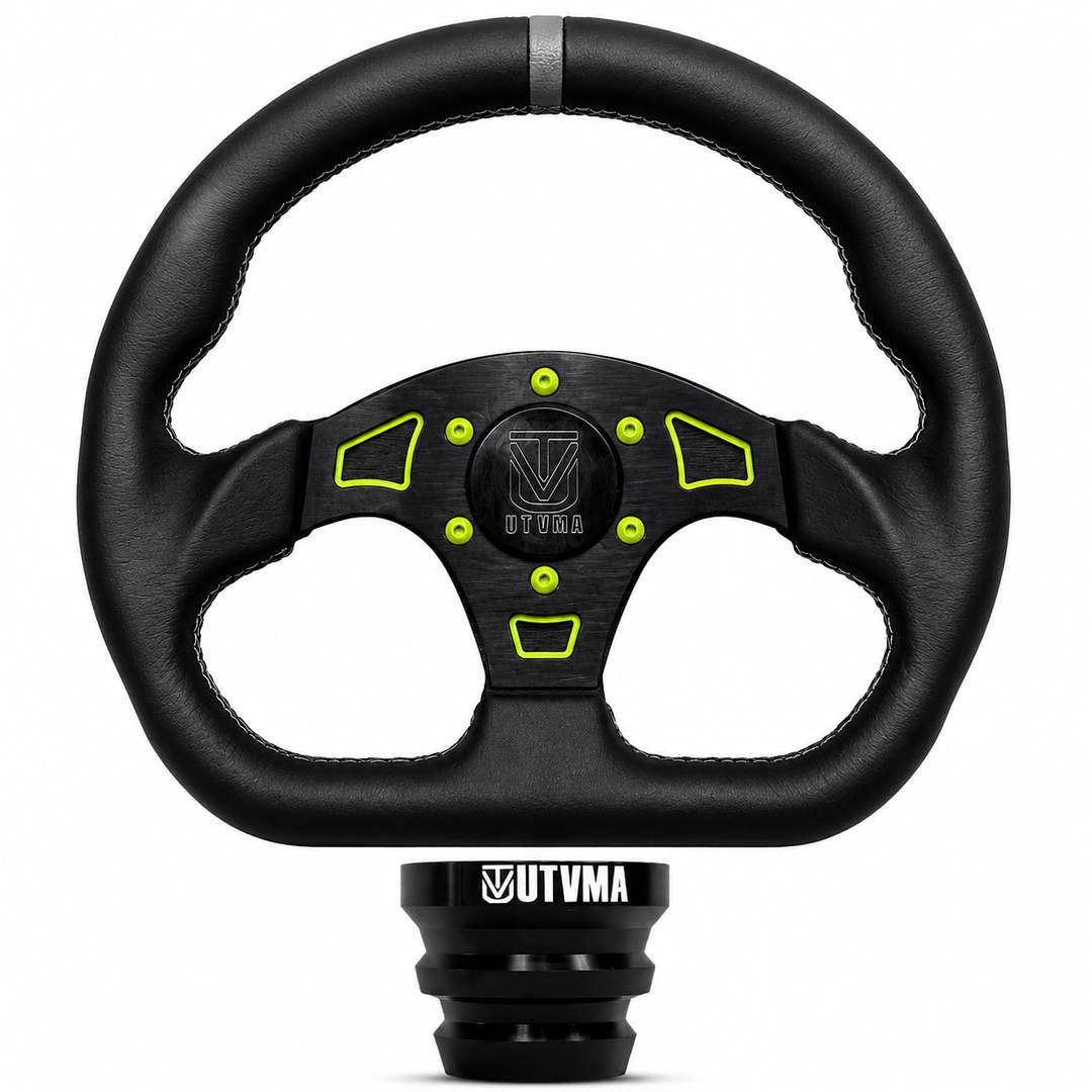 UTVMA DriftX Leather Steering Wheel With Hub