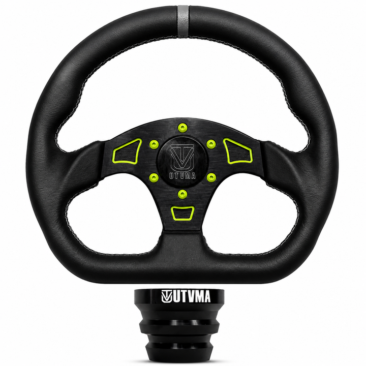 UTVMA DriftX Leather Steering Wheel With Hub