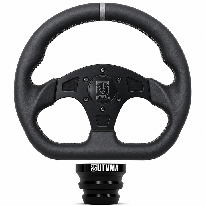 UTVMA DriftX Leather Steering Wheel With Hub