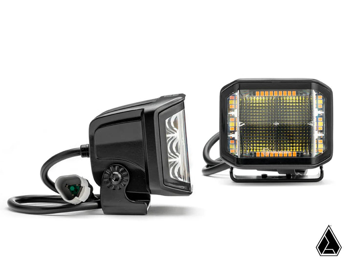 Assault Industries 3" White and Amber LED Pod Lights