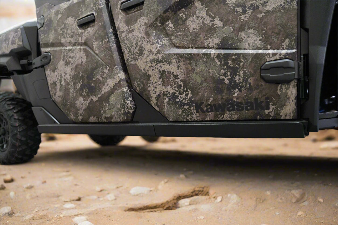 Kawasaki Ridge Crew UHMW Rock Sliders