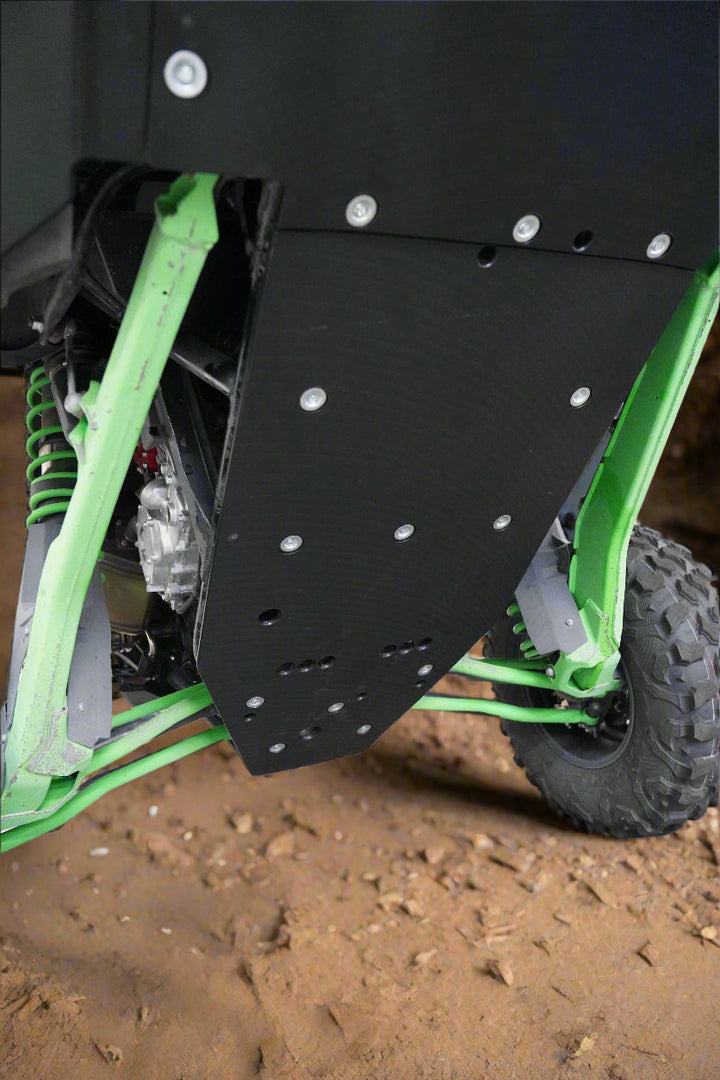 Kawasaki Teryx H2 UHMW Skid Plate and Rock Sliders