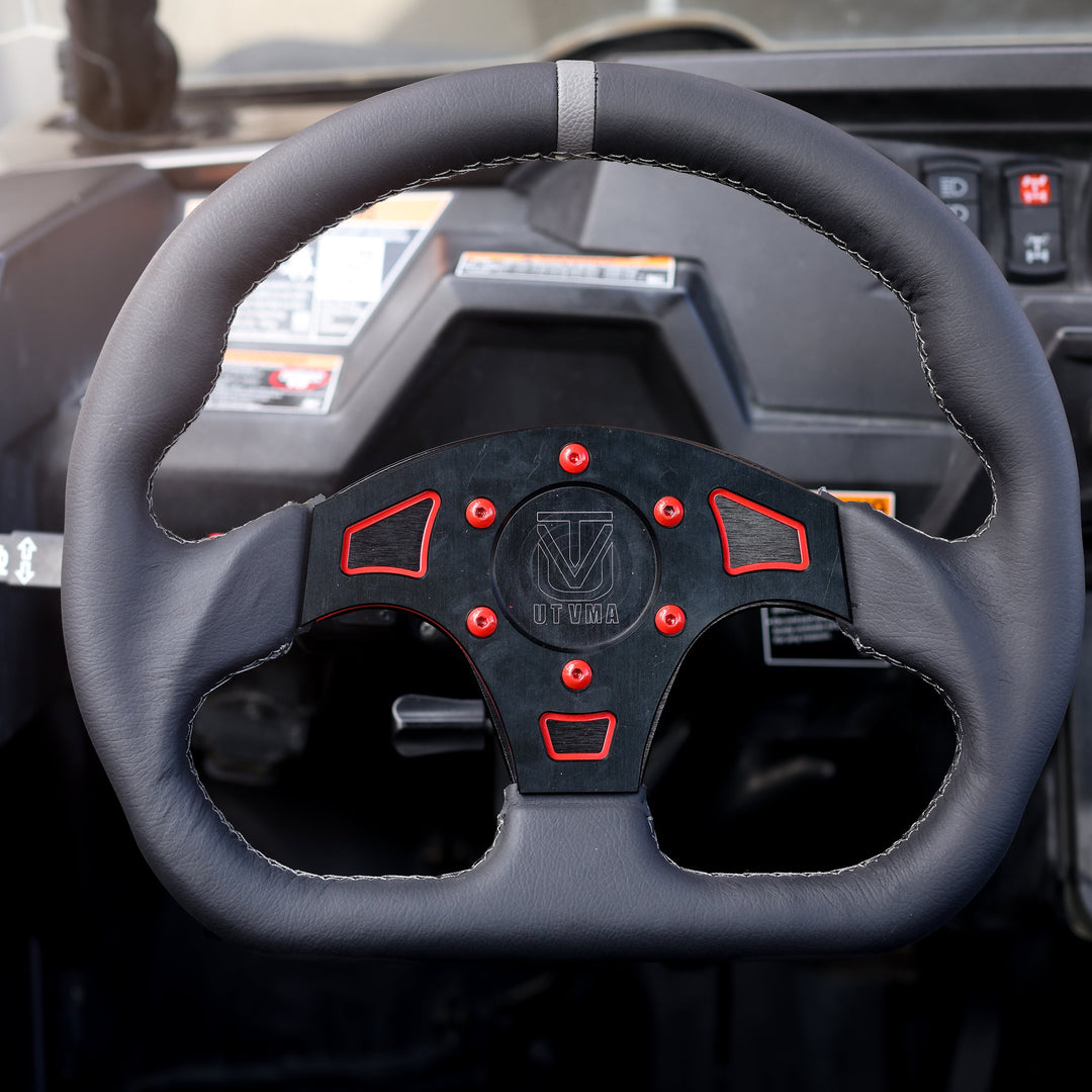 UTVMA DriftX Leather Steering Wheel With Hub