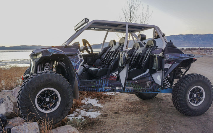 RZR 900/1000 Trail Front Bench Seat with Harnesses (2015+)