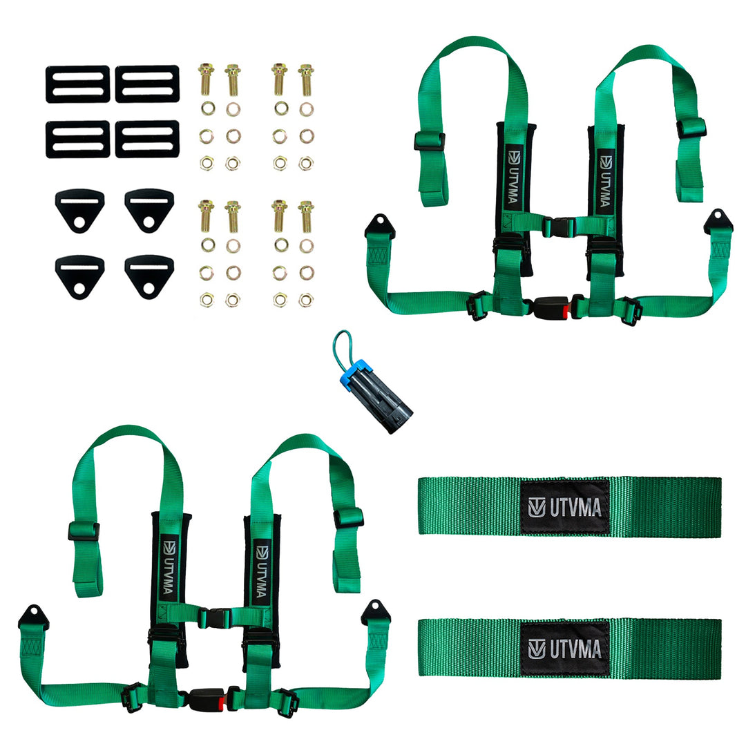 Two Harness Pack Auto Buckle with Harness Collars
