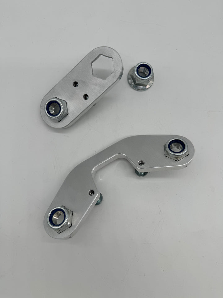 Can-Am Maverick R Radius Rod Nut Plate Kit