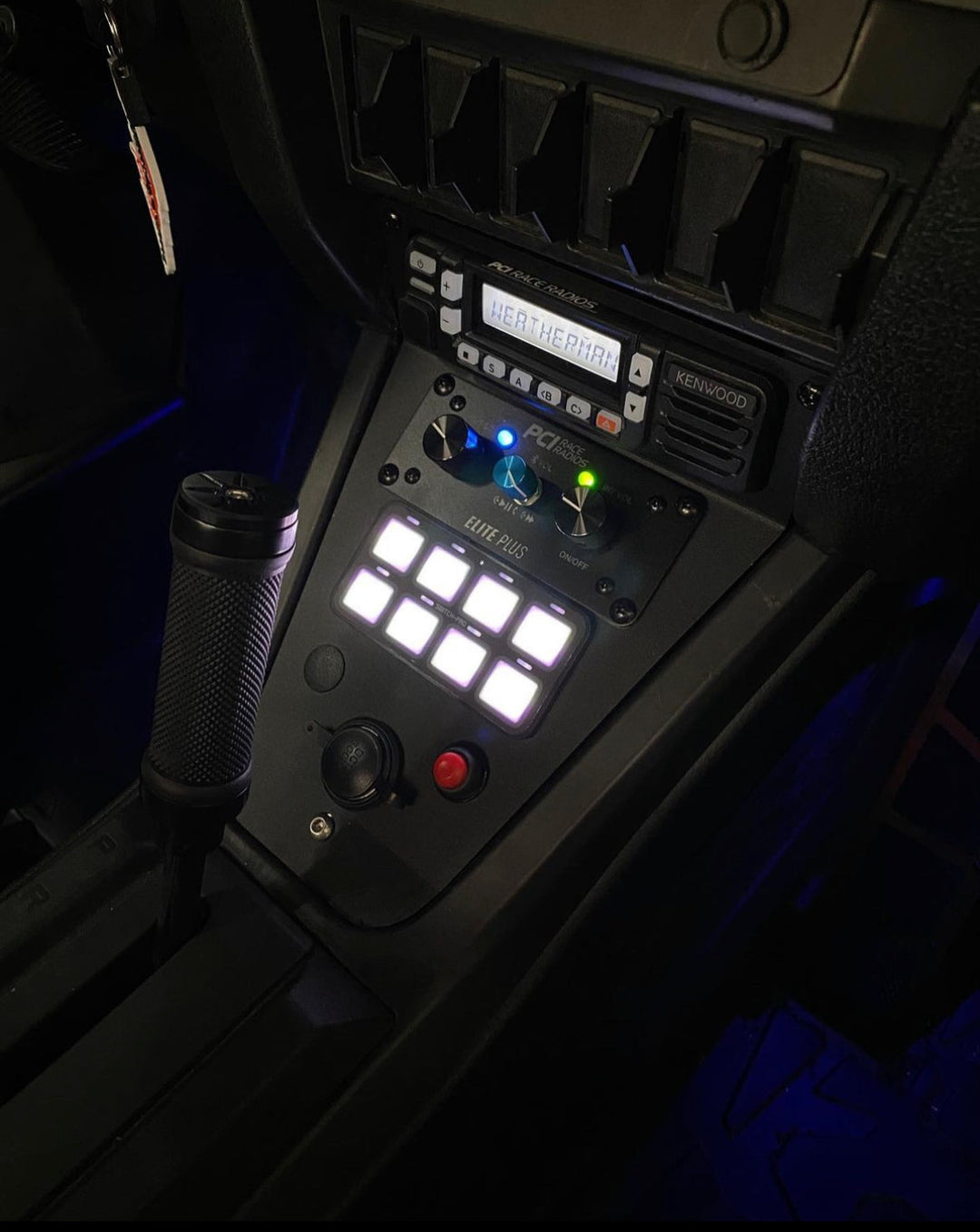 Polaris RZR Pro R Short Console – PCI Radios + Switch-Pros Mount (2020–2024)