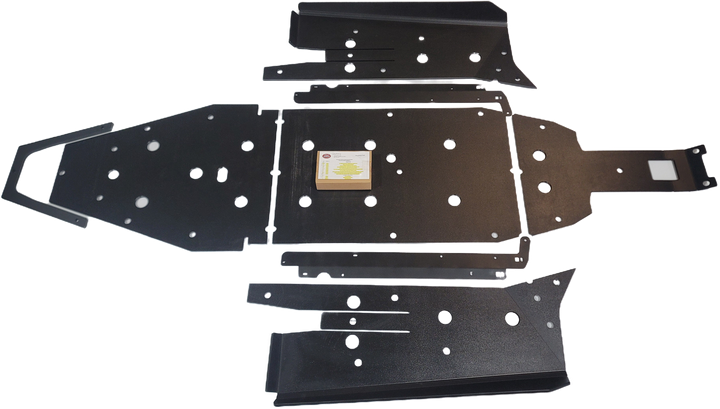 Trail Armor Polaris RZR XP PRO Full Skids with Integrated Sliders or Trimmed for Extreme Kick Out Nerf Sliders 2020 - 2025