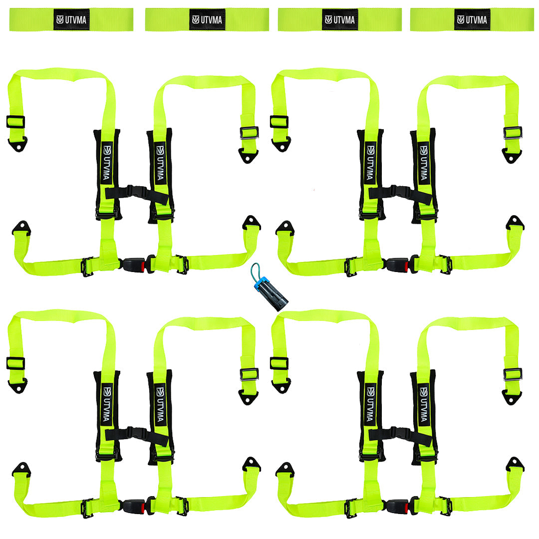 Four Harness Pack Auto Buckle with Harness Collars