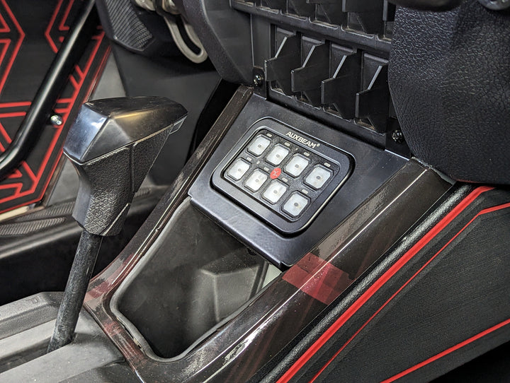 Polaris RZR Pro R Auxbeam RA80XL Switch Panel Mount (2020–2024)