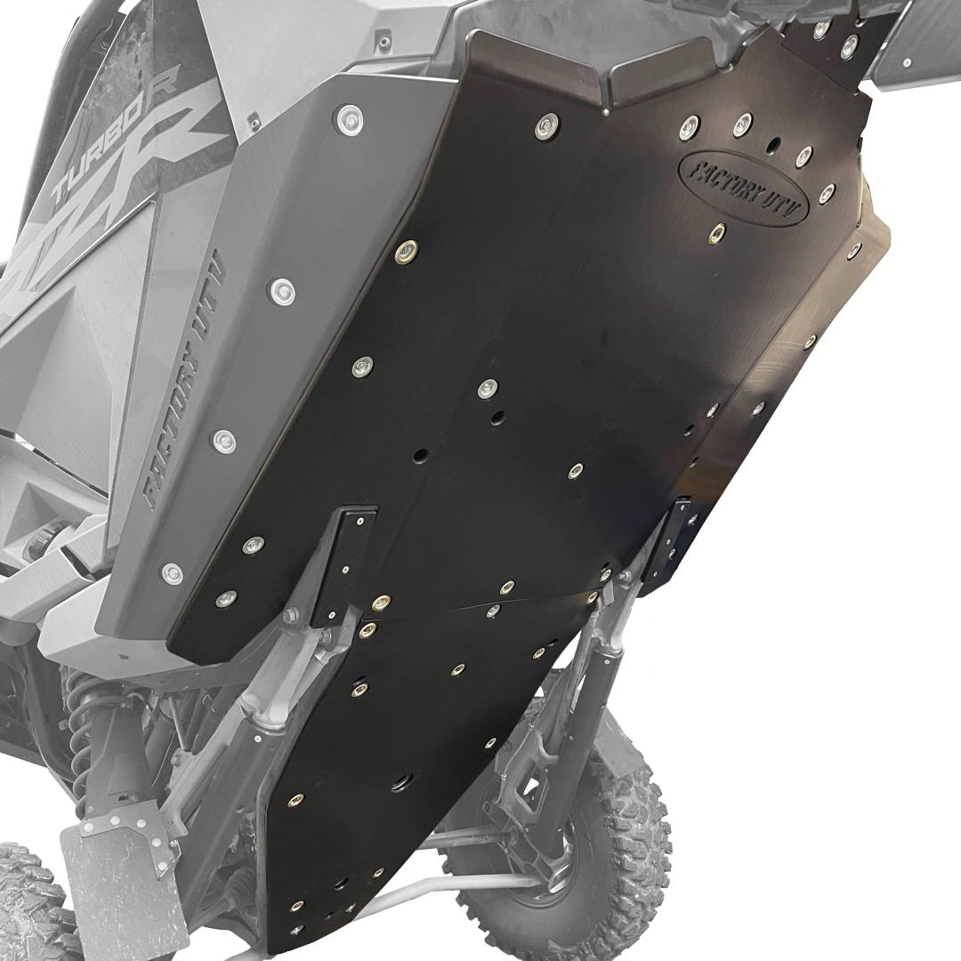 Polaris RZR Turbo R / Pro S UHMW Skid Plate