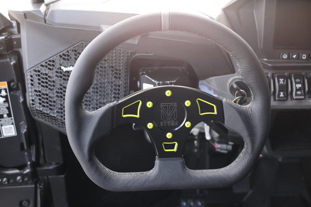 UTVMA DriftX Leather Steering Wheel With Hub