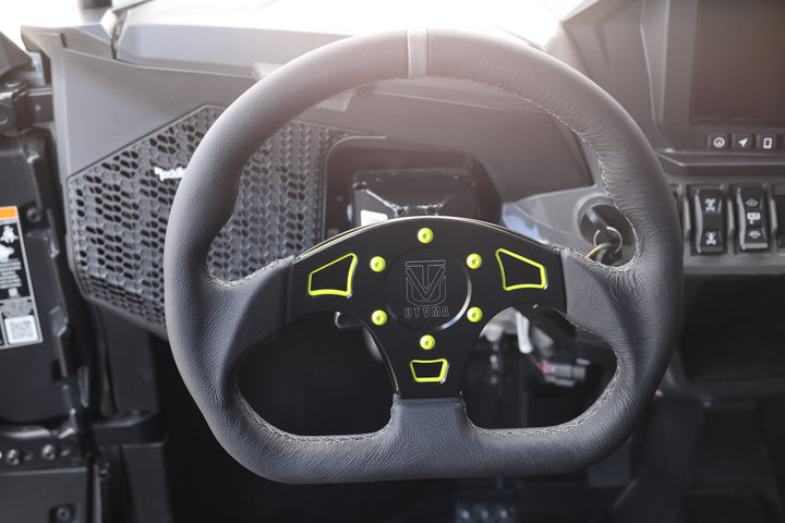 UTVMA DriftX Leather Steering Wheel With Hub
