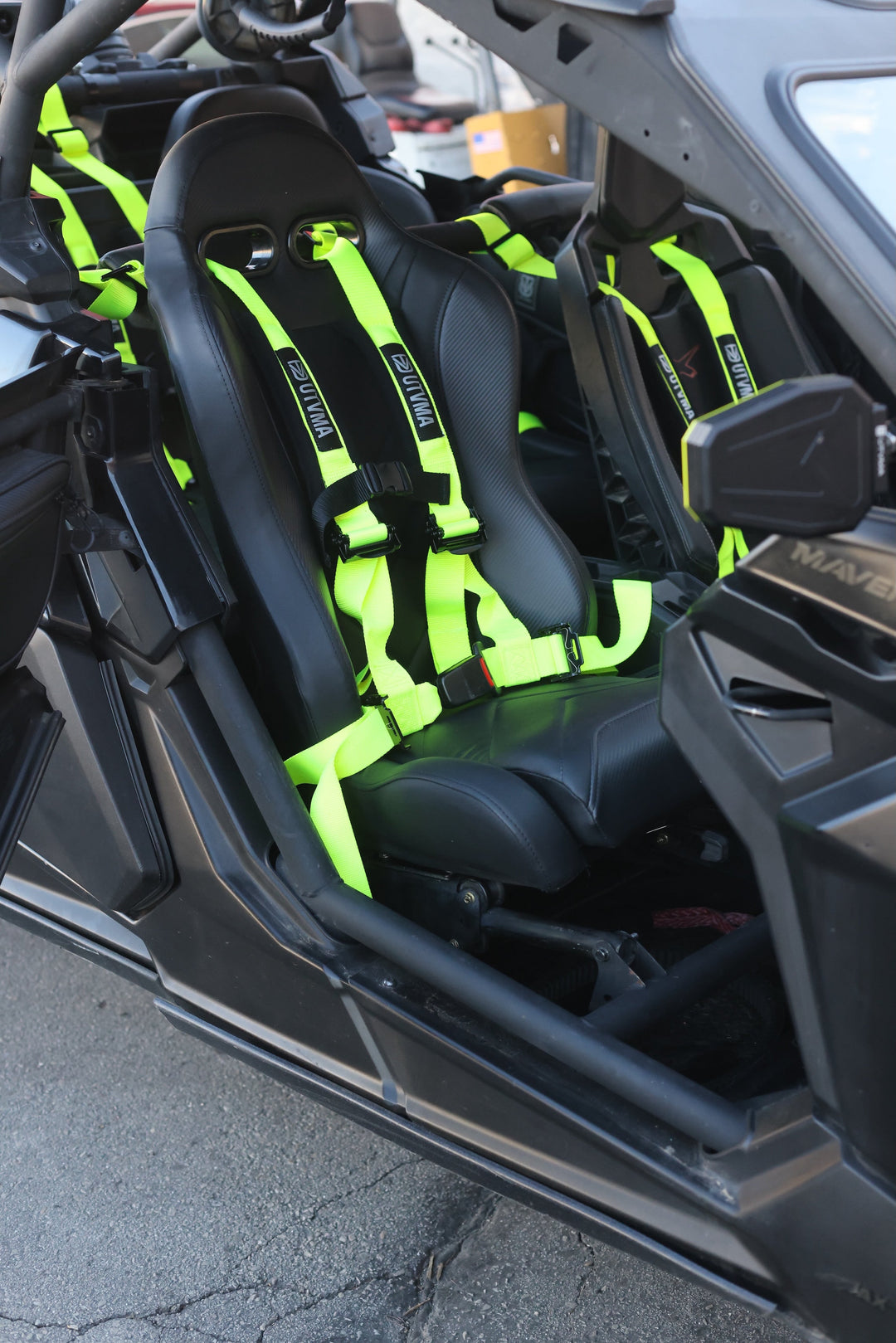 "REBEL" Series Pair of Front Suspension Bucket Seats Maverick R /Maverick R Max (2024+)