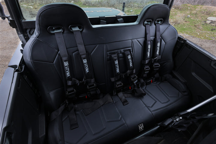 General 1000 Rear Bench Seat W Harnesses (2017+)