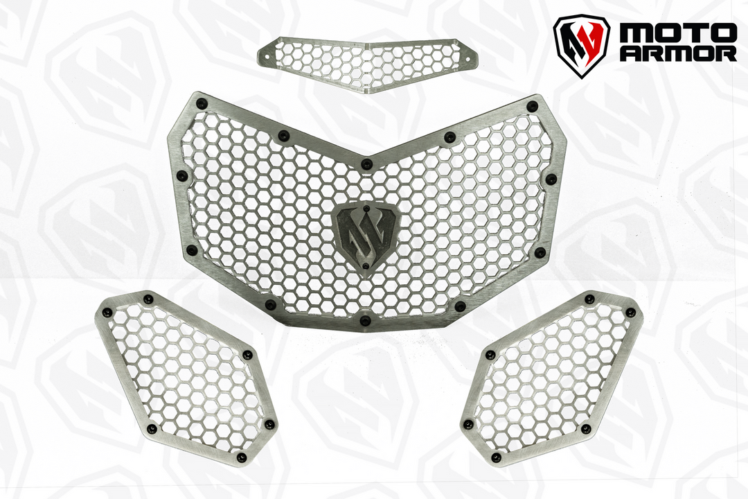 Moto Armor Maverick X3 Radiator Grill Set