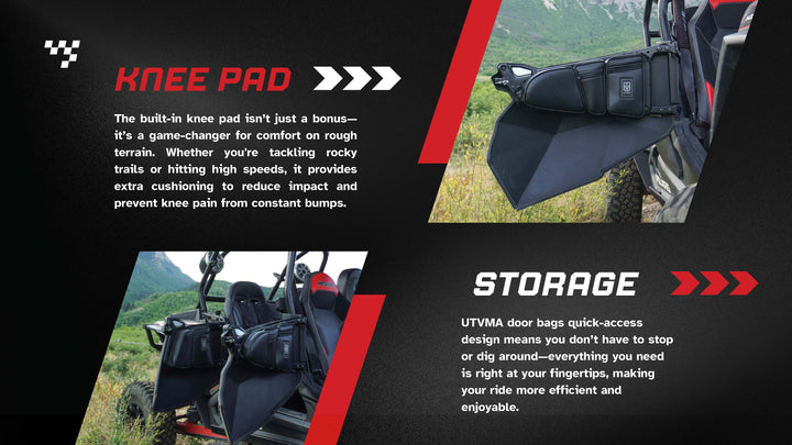 RZR 900 Front Door Bag Set (2014-2025)