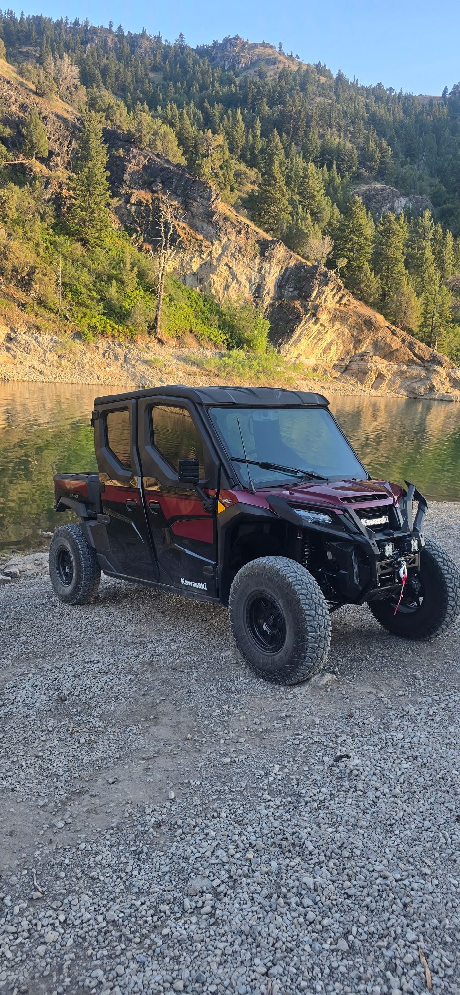 Kawasaki Ridge, EXIT X1 Shocks (Rear Pair)