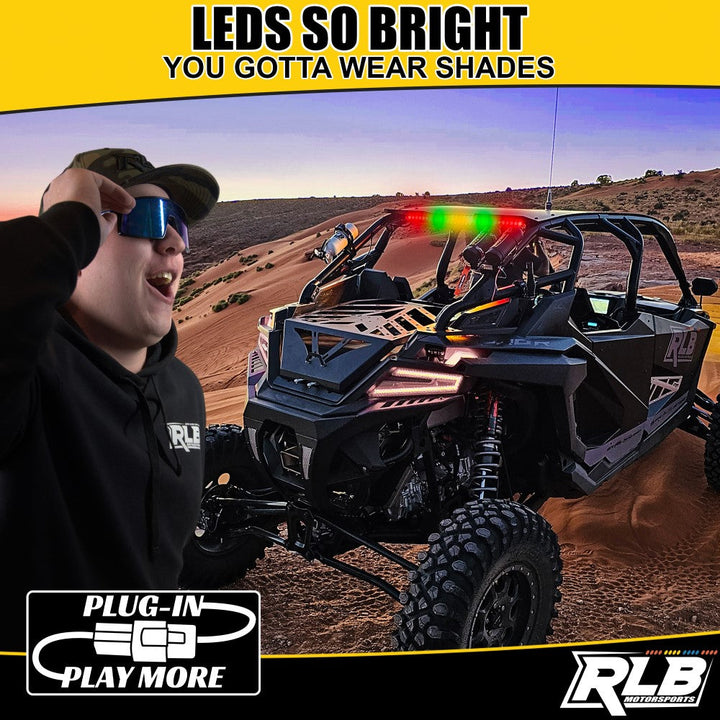 Polaris RZR XP 2024 & Newer Chase Light - Dual Color (GREEN/WHITE)