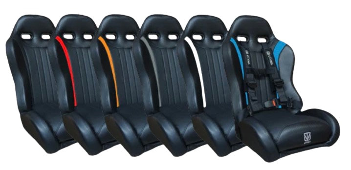 RZR PRO Front Suspension Bucket Seats with Quick Mount Brackets