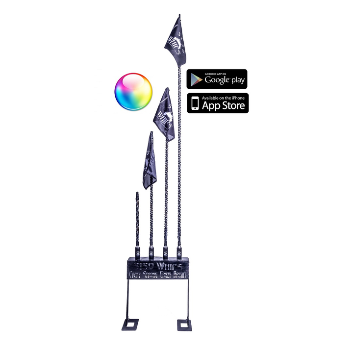Standard LED Whip – Remote – Whip Only