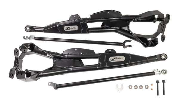 Polaris Turbo R / Pro S High Clearance Trailing Arms BLACK