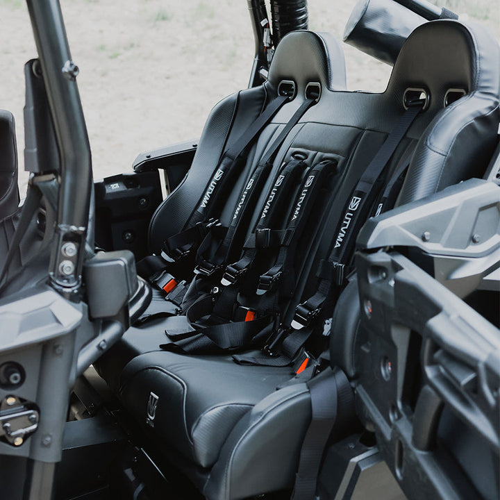 Honda Talon 4 Rear Bench Seat W Harnesses (2019+)