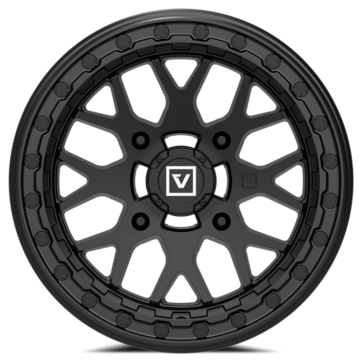 V07 BEADLOCK 15X7 +25MM 4X156 SATIN BLACK