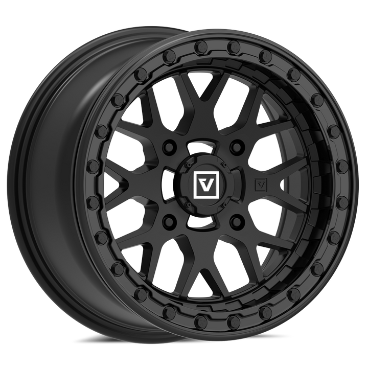 V07 BEADLOCK 15X7 +25MM 4X156 SATIN BLACK