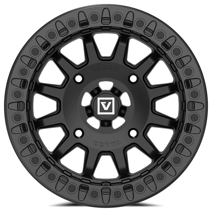 V09 BEADLOCK 15X10 +0 4X137 SATIN BLACK