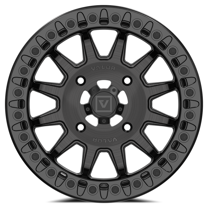 V09 BEADLOCK 15X7 +40 4X156 BRUSHED CHARCOAL