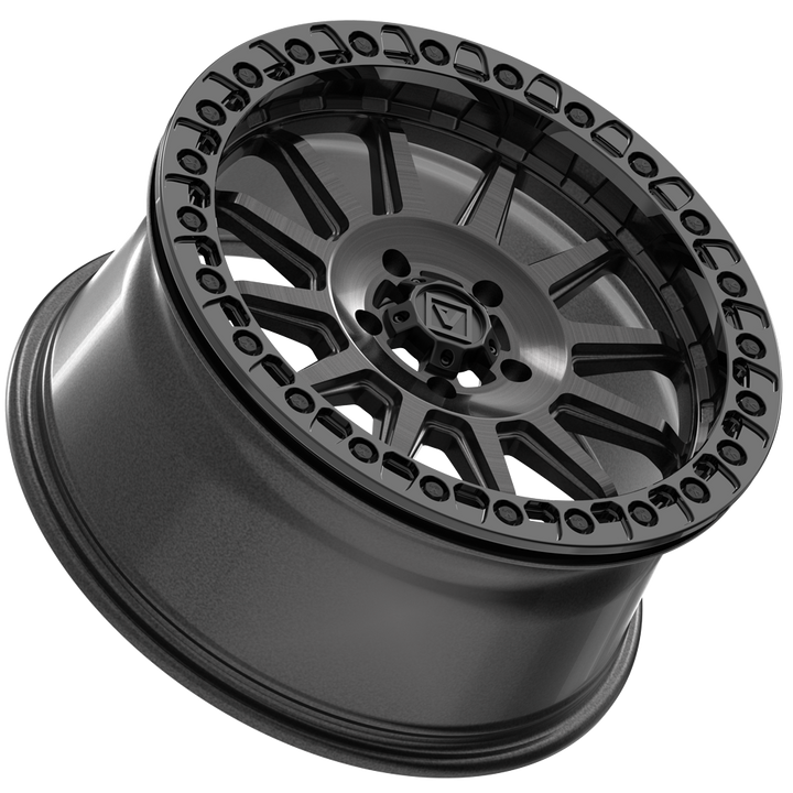 V09 BEADLOCK 17X8 +40 5X114.3 BRUSHED CHARCOAL