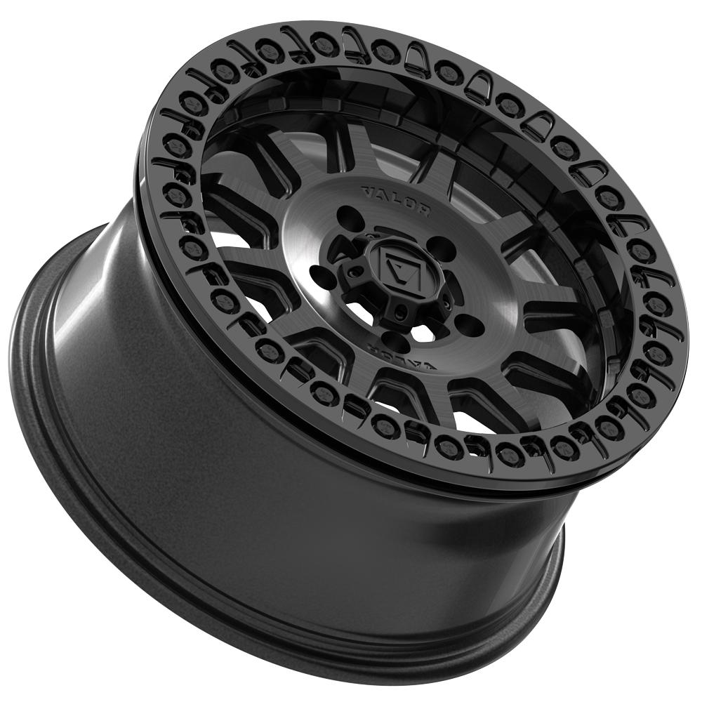 V09 BEADLOCK 15X7 +40 4X156 BRUSHED CHARCOAL