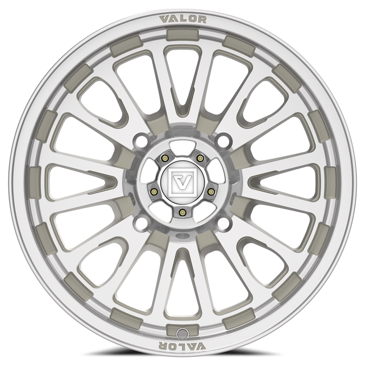 V14 15X7 +20MM 5X114.3 RAW MACHINED